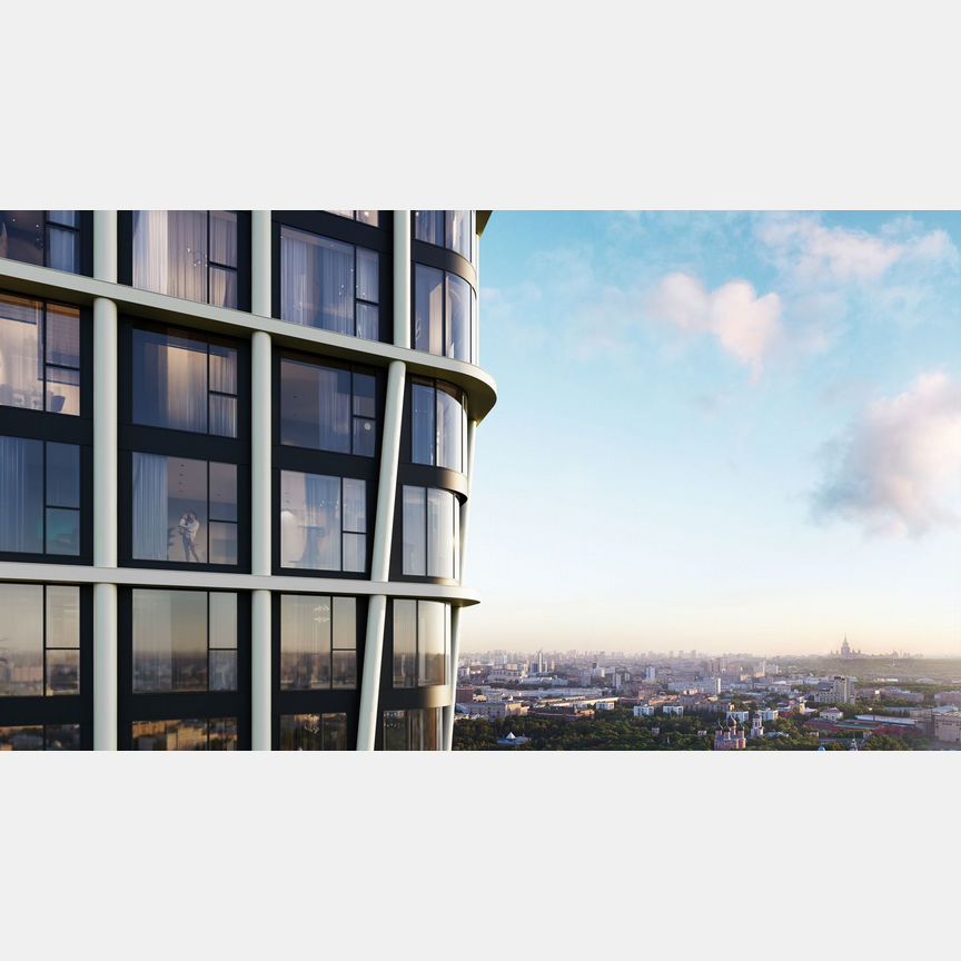 2-к. квартира, 45,3 м², 3/15 эт.