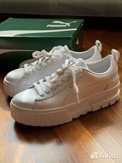 Кеды женские белые puma 39 размер