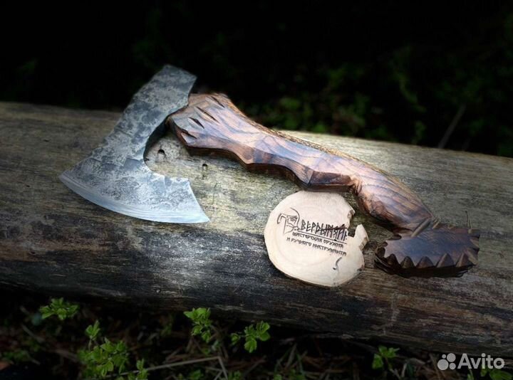 Топор кованый охотничий ручной работы