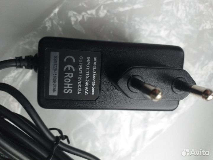 Адаптер SSM-120-2000 12V/2А новый