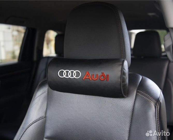 Автомобильная подушка под шею Audi