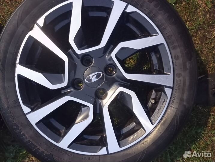 Литые диски r15 на ваз(granta sport)