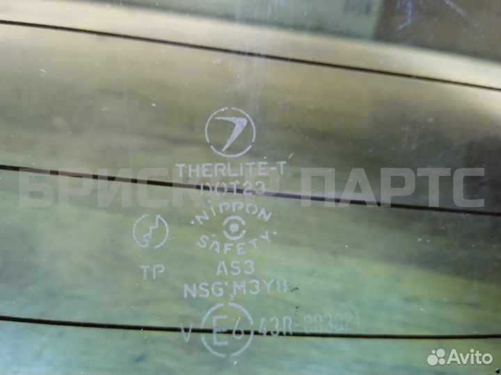 Стекло заднее Субару Легаси / Аутбэк Bl/B13, BP/B1