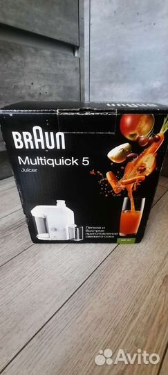 Соковыжималка braun multiquick 5