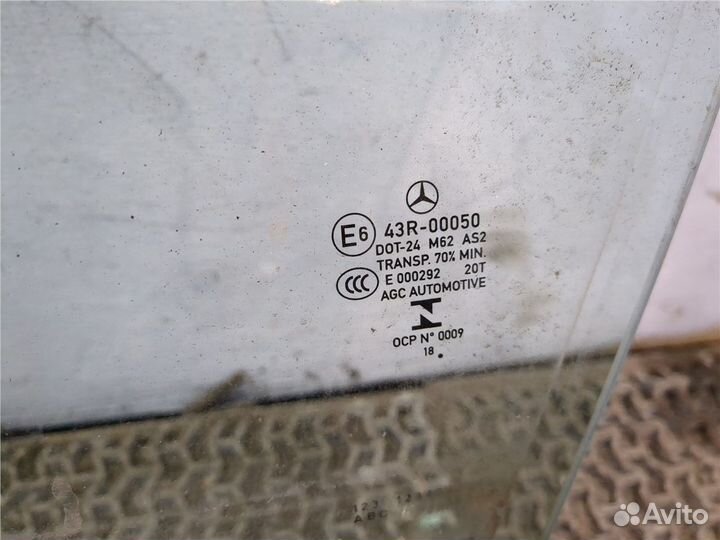 Стекло боковой двери Mercedes GLC X253, 2019