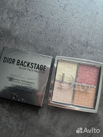 Dior backstage палетка хайлайтер