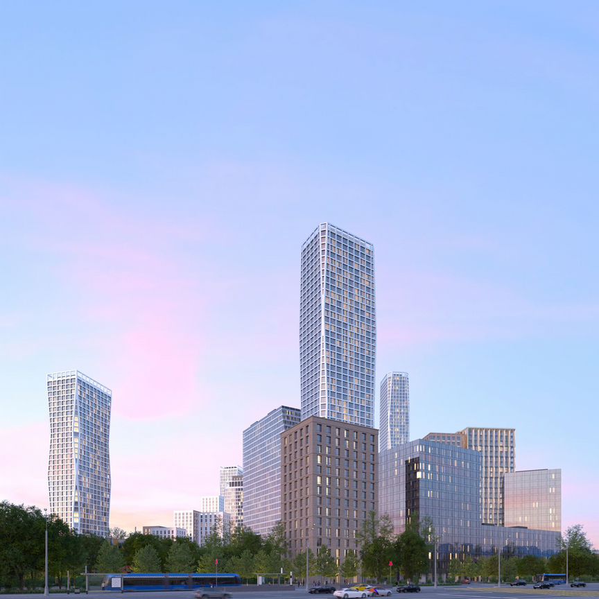 1-к. квартира, 47,3 м², 27/28 эт.