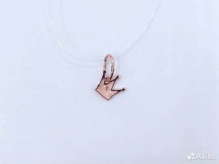 Подвеска с фианитами