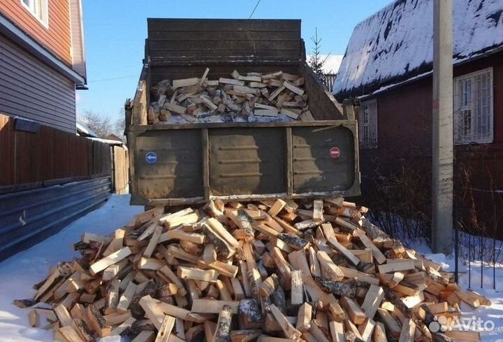 Дрова колотые