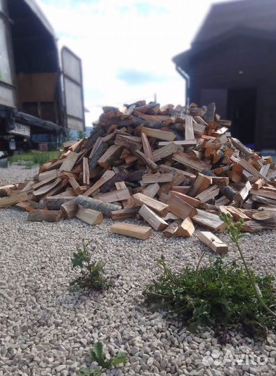 Дрова колотые