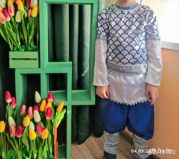 Костюм рыцаря,богатыря для мальчика