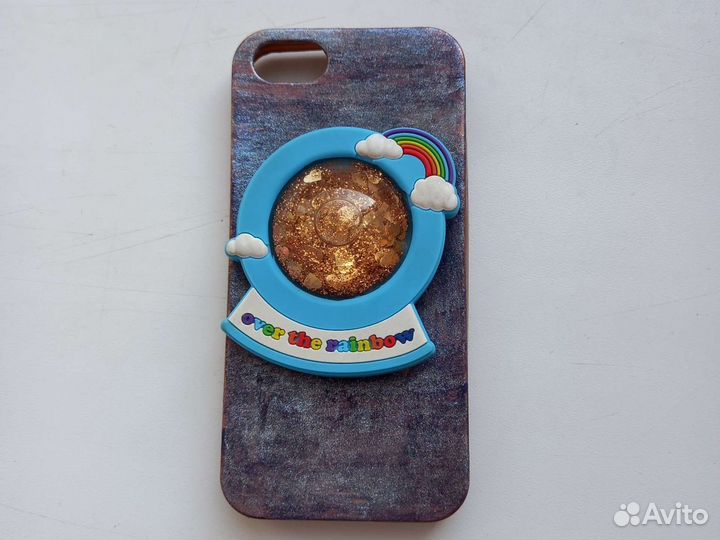 Чехол на iPhone 5 5s se (с поп сокетом)