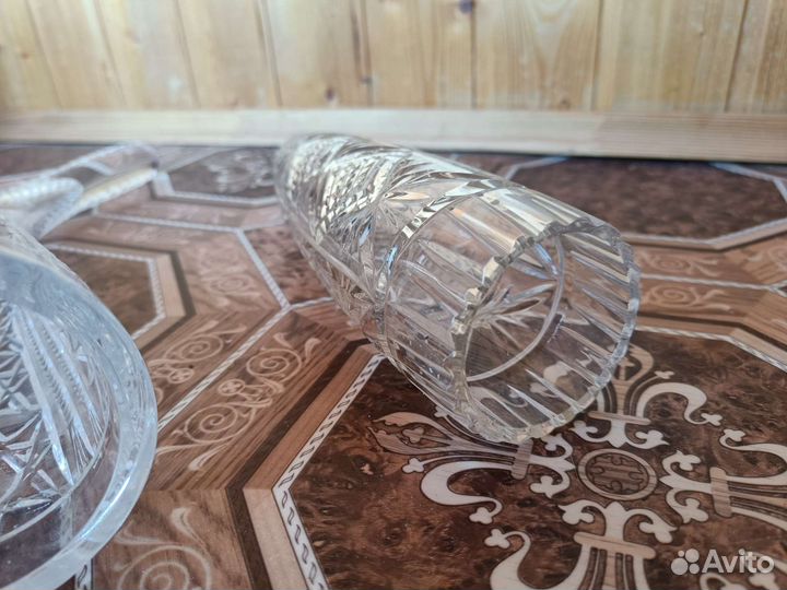 Хрустальный рог изобилия Гусь Хрустальный СССР