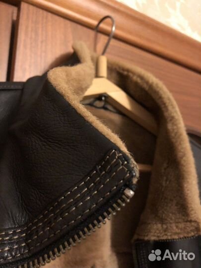 Дубленка мужская натурал новая Shearling Lambskin