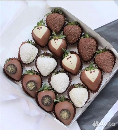 Клубника в бельгийском шоколаде