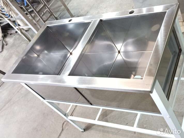 Мойка из нержавейки двойная мойка нержавейка