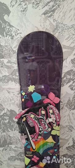 Сноуборд Ignio Milwel 145cm+крепления elfgen