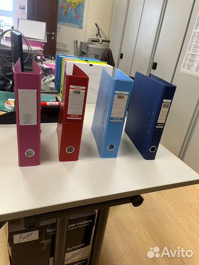 Продам папки офисные б/у, состояние отличное