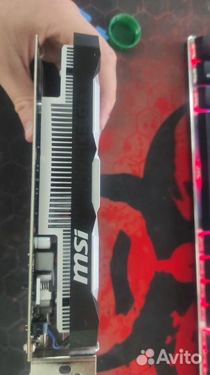 Видеокарта MSI GeForce GTX 1650 ventus XS 4G OC