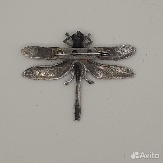 Винтажные насекомые броши и подвеска