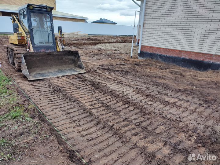 Услуги минипогрузчика