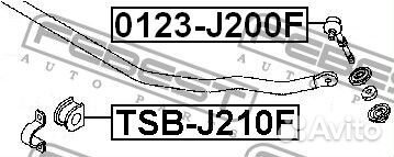 Втулка переднего стабилизатора d21