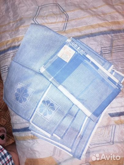 Комплет скатерть и салфетки 6шт РСФСР