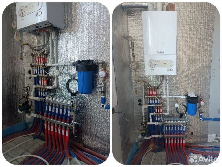 Монтаж систем отопления. Водоснабжение. Сантехник