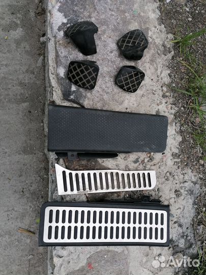 Накладки на педали volkswagen skoda