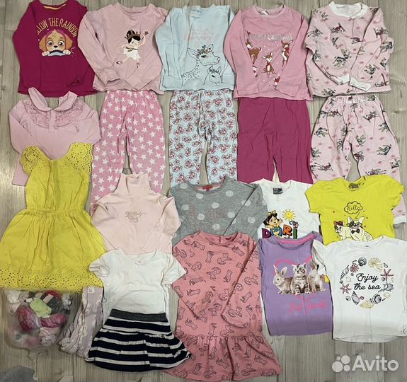 Детская одежда вещи пакетом на девочку