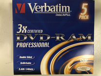 Диск DVD-RAM 3х Recorder 43493