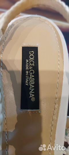 Dolce gabbana босоножки 37р