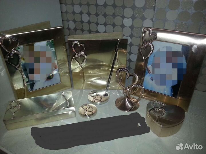 Свадебные:книга пожеланий и ручка,верх для торта