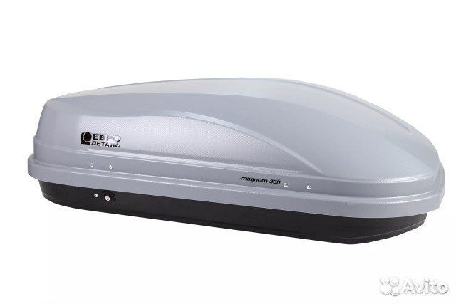 Автобокс Magnum 350 серый карбон