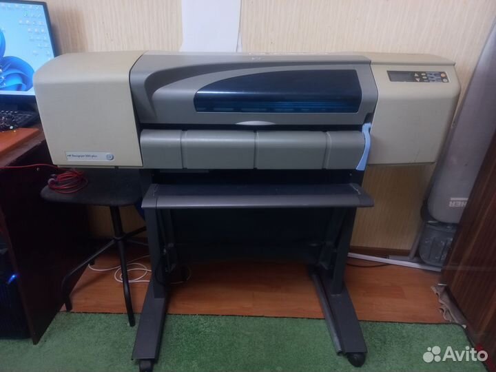 Плоттер hp designjet 500 plus 24