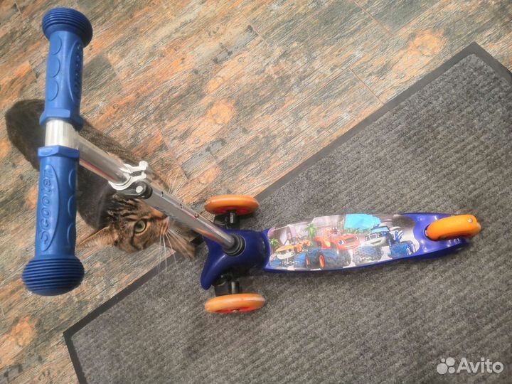 Самокат детский трехколесный бу