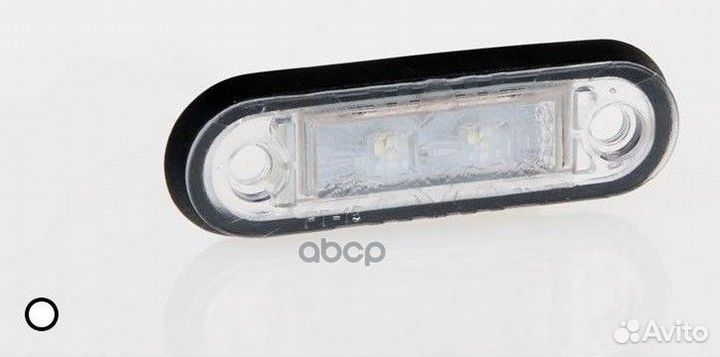 FT-015 B LED фонарь габаритный белого цвета, L