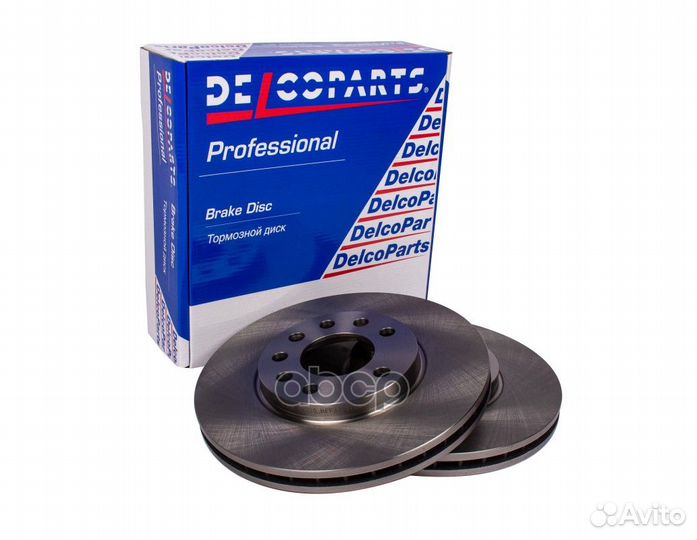 Диск тормозной передний 19372223 DelcoParts