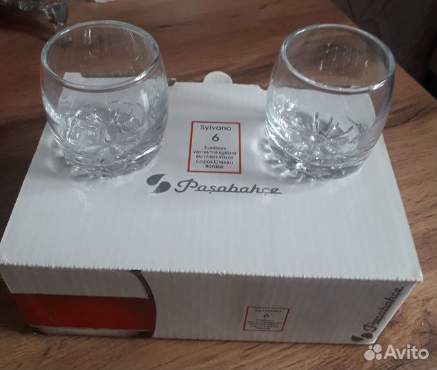 Набор стопок для водки и ликёра новый