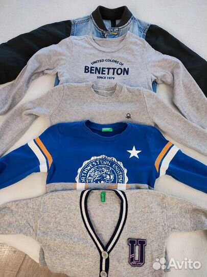 Вещи benetton для мальчика 3-4 (пакетом)
