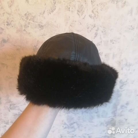 Норковая шапка мужская
