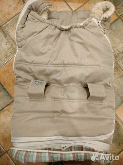 Зимний конверт в коляску teutonia