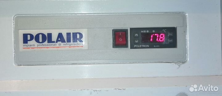 Холодильный шкаф св105-S низкотемпературный