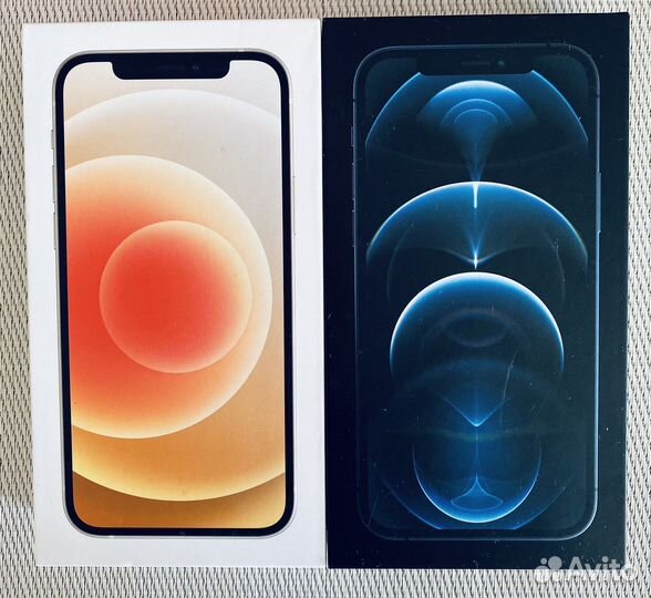 Коробки от iPhone 11, AirPods, чехол от наушников