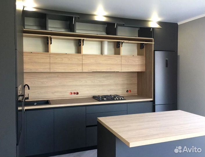 Современная кухня на заказ мдф фасады