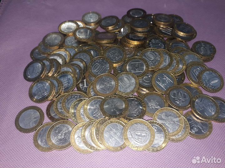 10 рублей биметалл