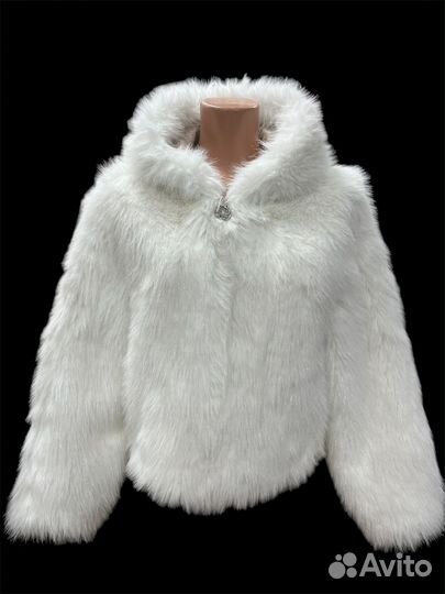 Шуба из эко меха