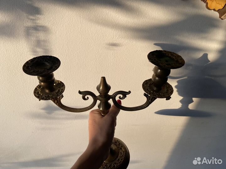 Старинный подсвечник