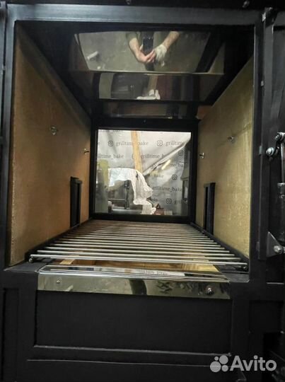 Мангал хоспер в ресторан с гидрофильтром