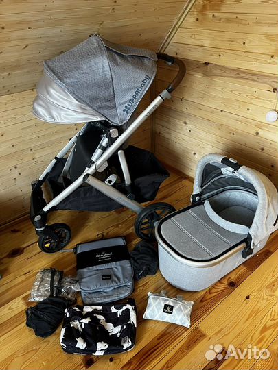Коляска uppababy vista 2 в 1 с аксессуарами